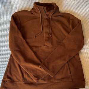 Avalanche Woman’s M Brown Fleece Pullover